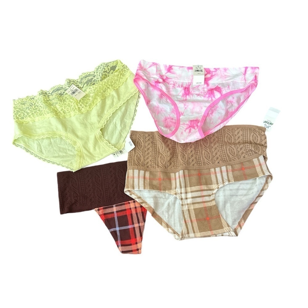 Aerie panty bundle all NWT Small thong lace bikini underwear